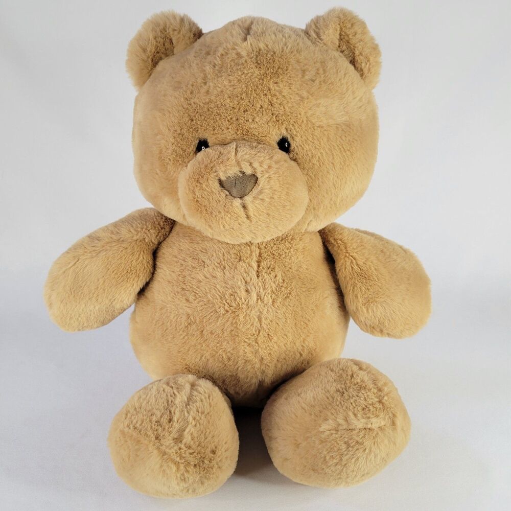 2023 Animal Adventure Tan Brown Classic Teddy Bear Large 16” Cuddly Stuffed Toy